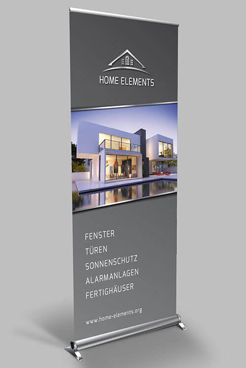 Druckstil Home Elements Roll up List-item
