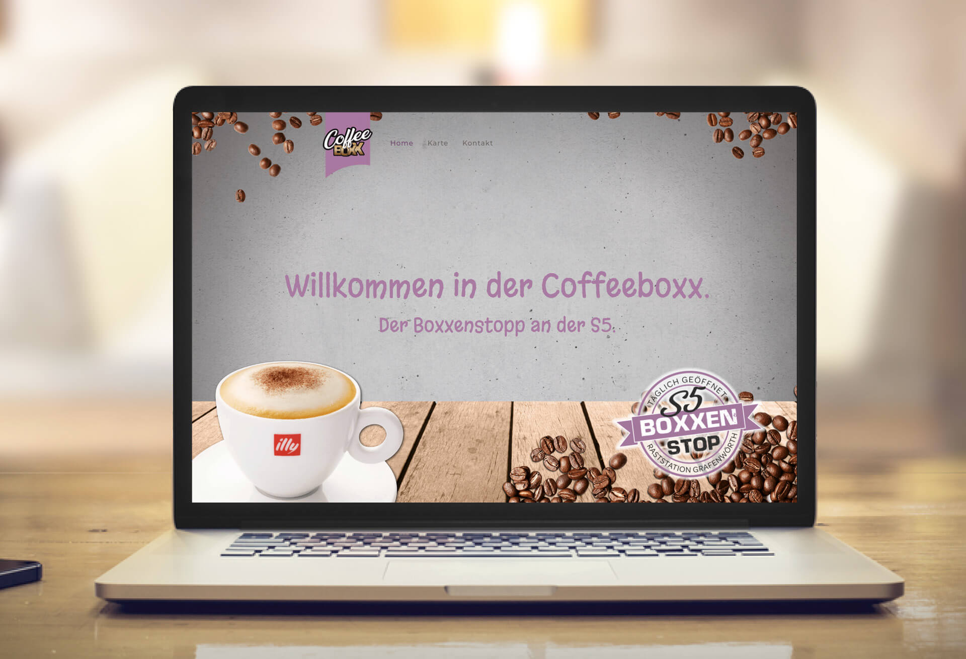 Coffeeboxx Website